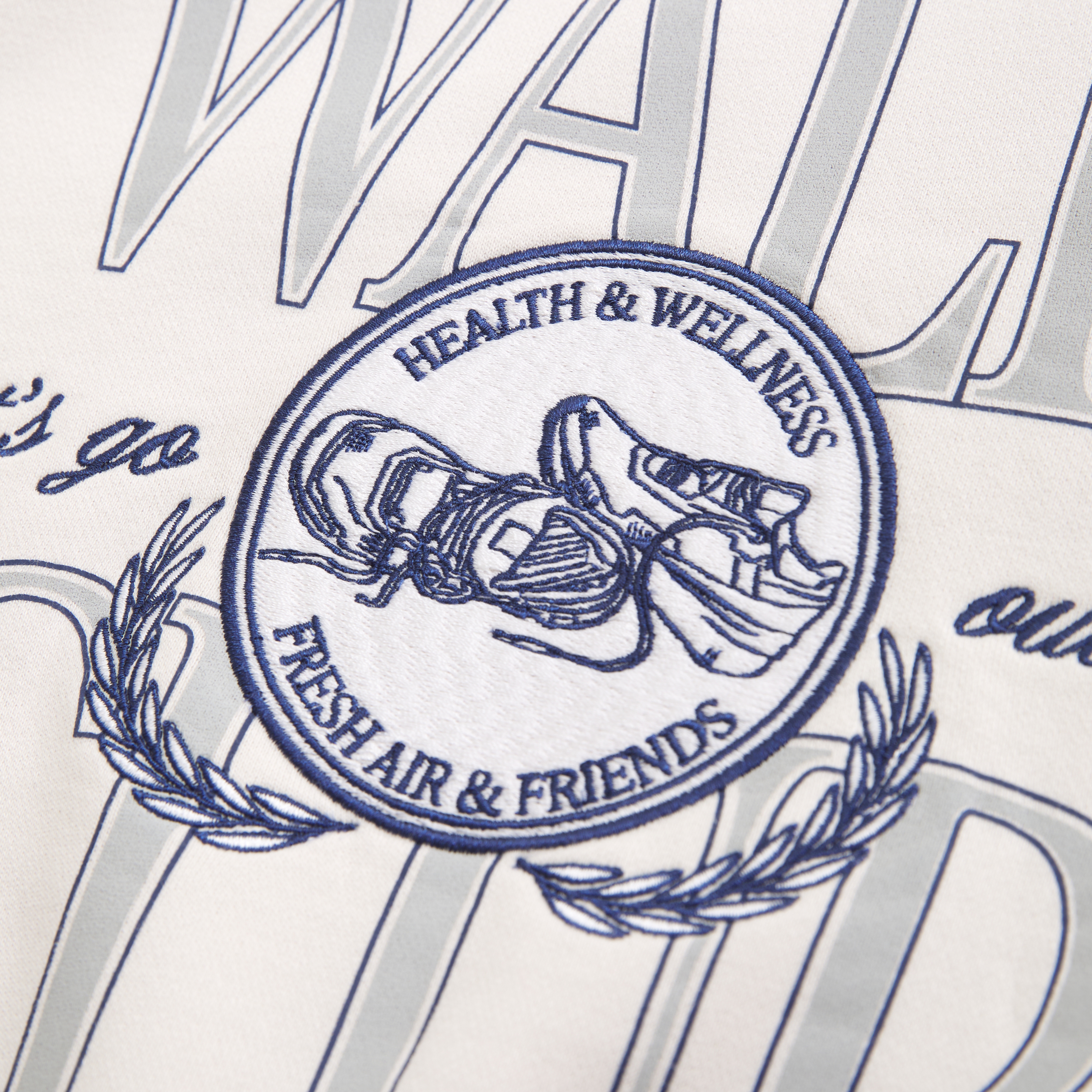 Abercrombie & Fitch Sporty Classic Sunday Crew In Sand