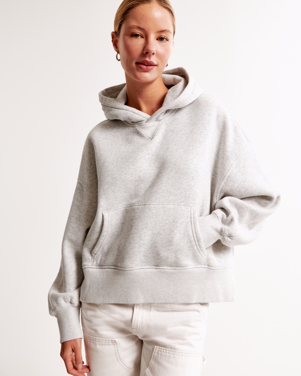 Essential Hoodie, Light Gray view 1