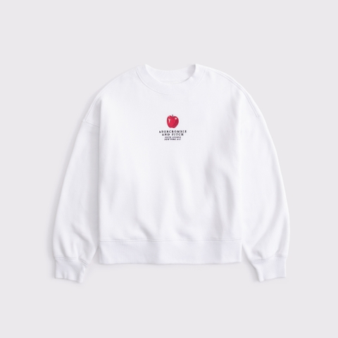 Женские свитеры Abercrombie & Fitch Graphic Logo Classic Sunday Crew