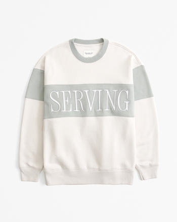 Levi's diana graphic sweatshirt in stripe clearance