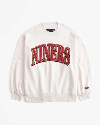San Francisco 49ers Graphic Oversized Sunday Crew