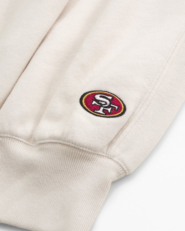 San Francisco 49ers Graphic Oversized Sunday Crew