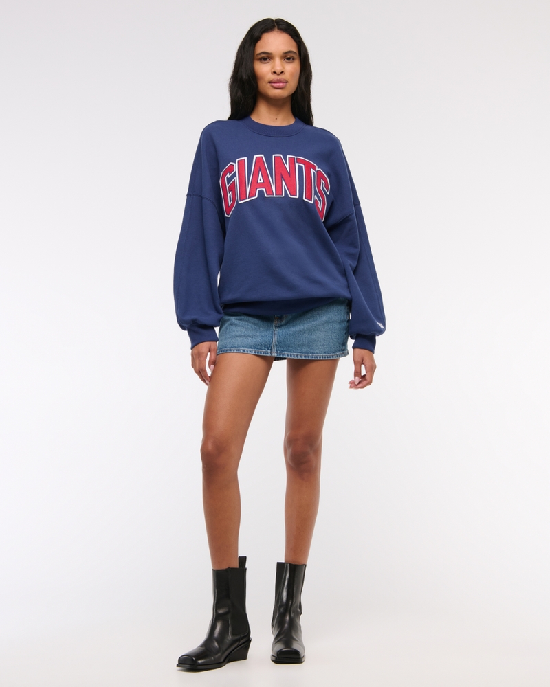 New York Giants Graphic Oversized Sunday Crew