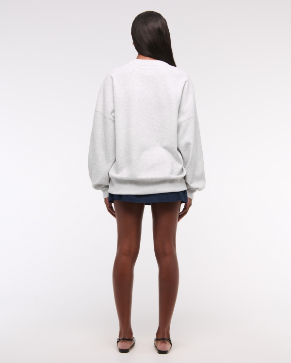 Chicago Bears Graphic Oversized Sunday Crew