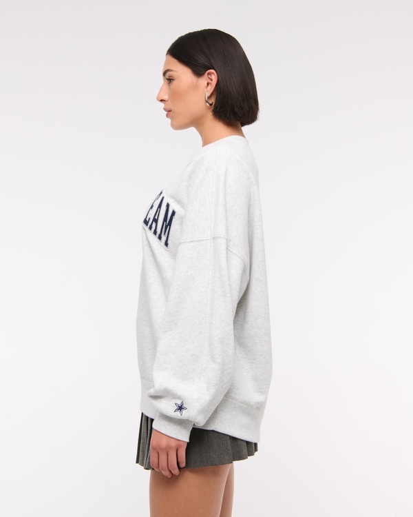 Dallas Cowboys Graphic Oversized Sunday Crew