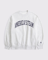 Dallas Cowboys Graphic Oversized Sunday Crew