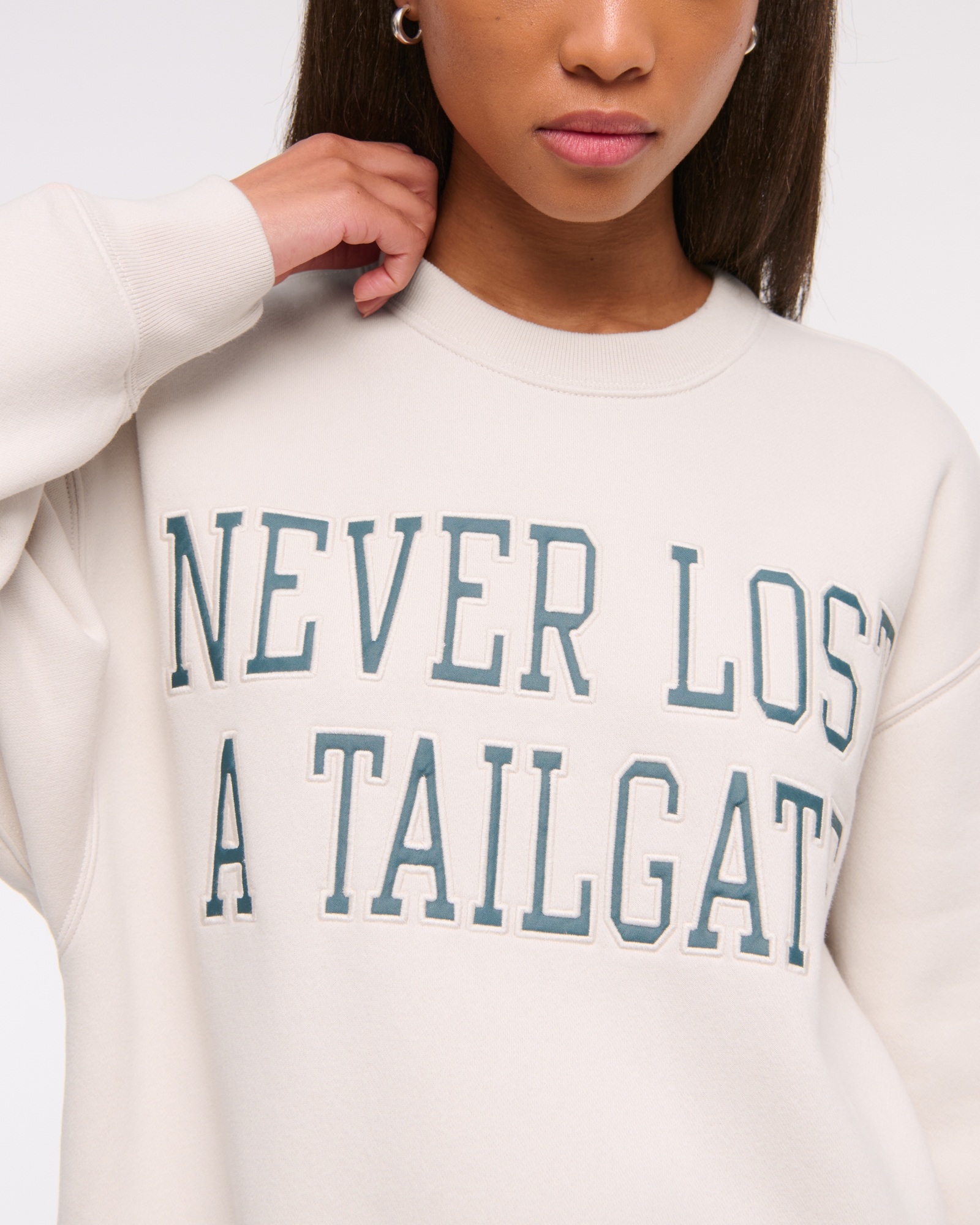 Women's Tailgate Sunday Crew | Women's Tops | Abercrombie.com