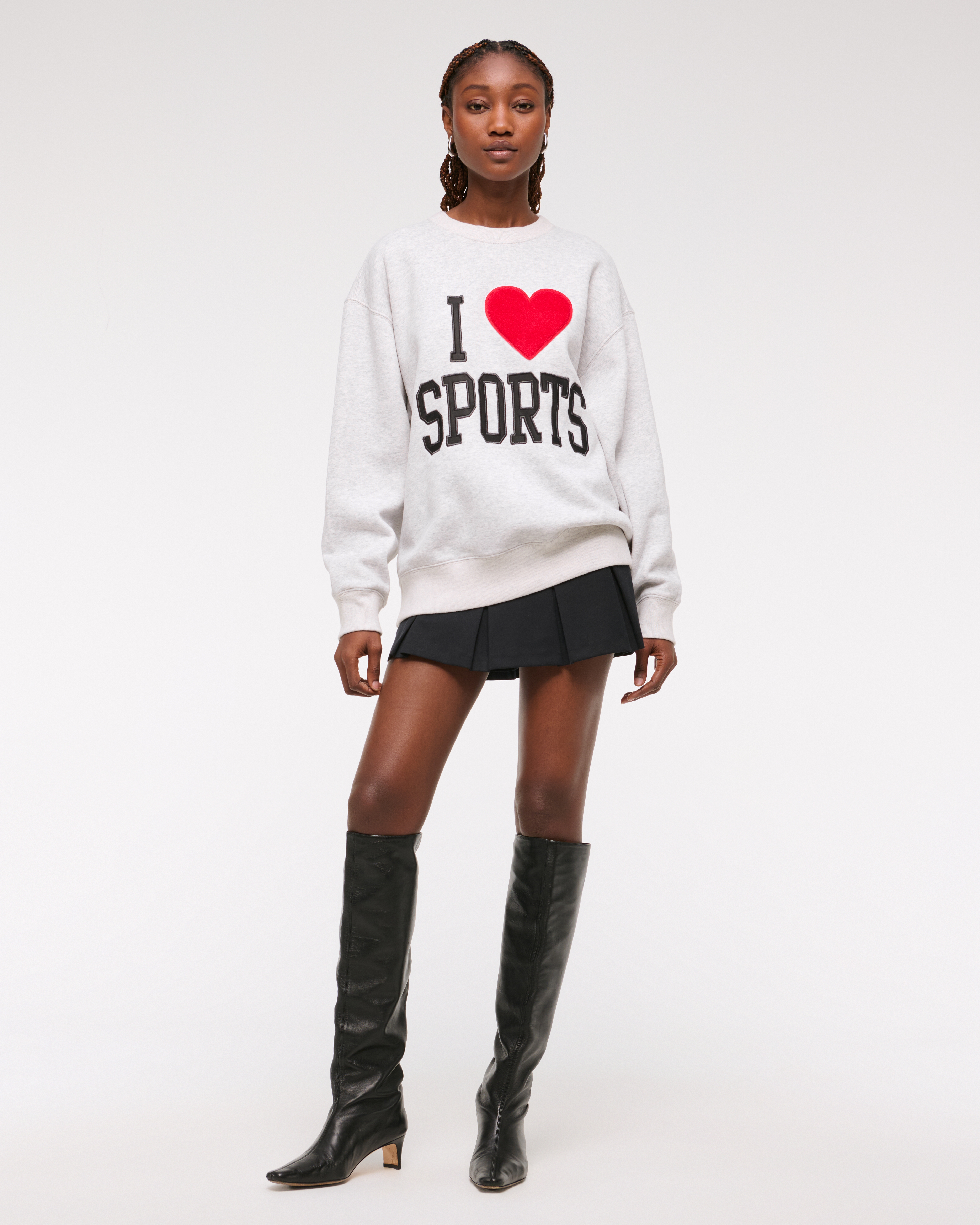 Женские свитеры Abercrombie & Fitch Go Sports Sunday Crew — фото 3