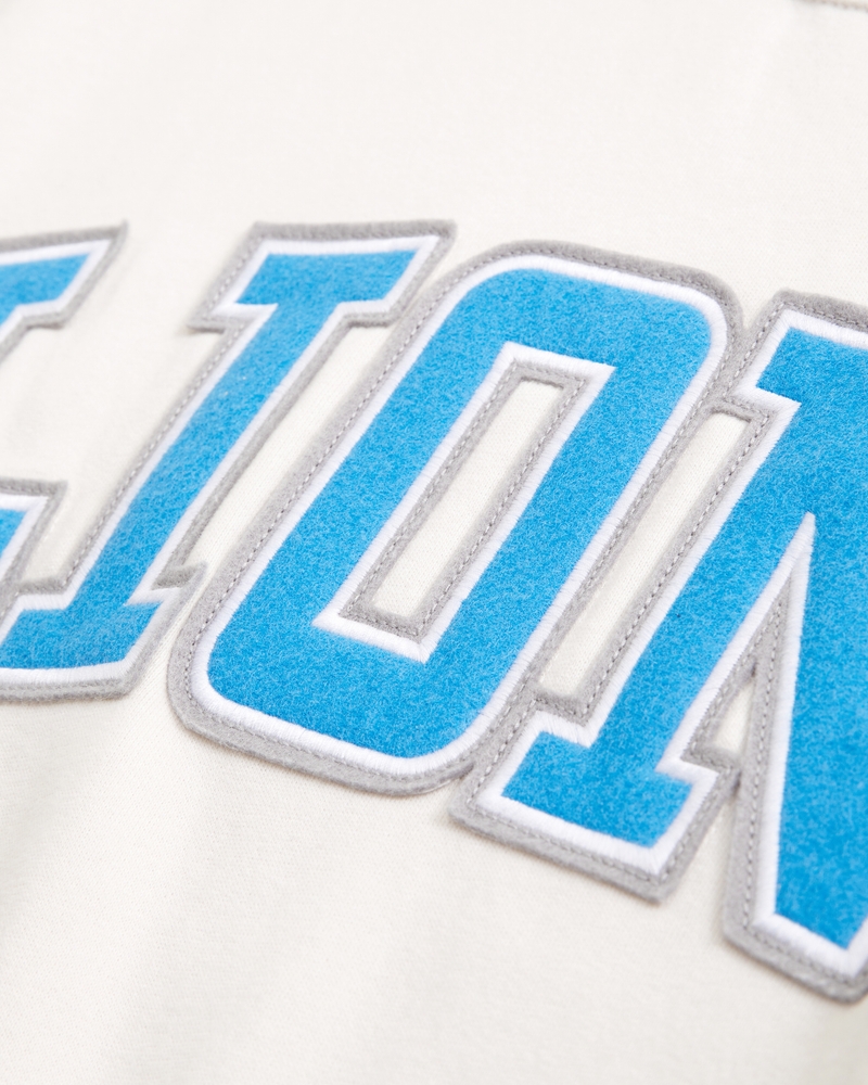Detroit Lions Graphic Oversized Sunday Crew