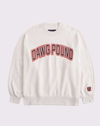 Cleveland Browns Graphic Oversized Sunday Crew