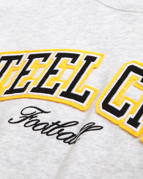 Pittsburgh Steelers Graphic Oversized Sunday Crew