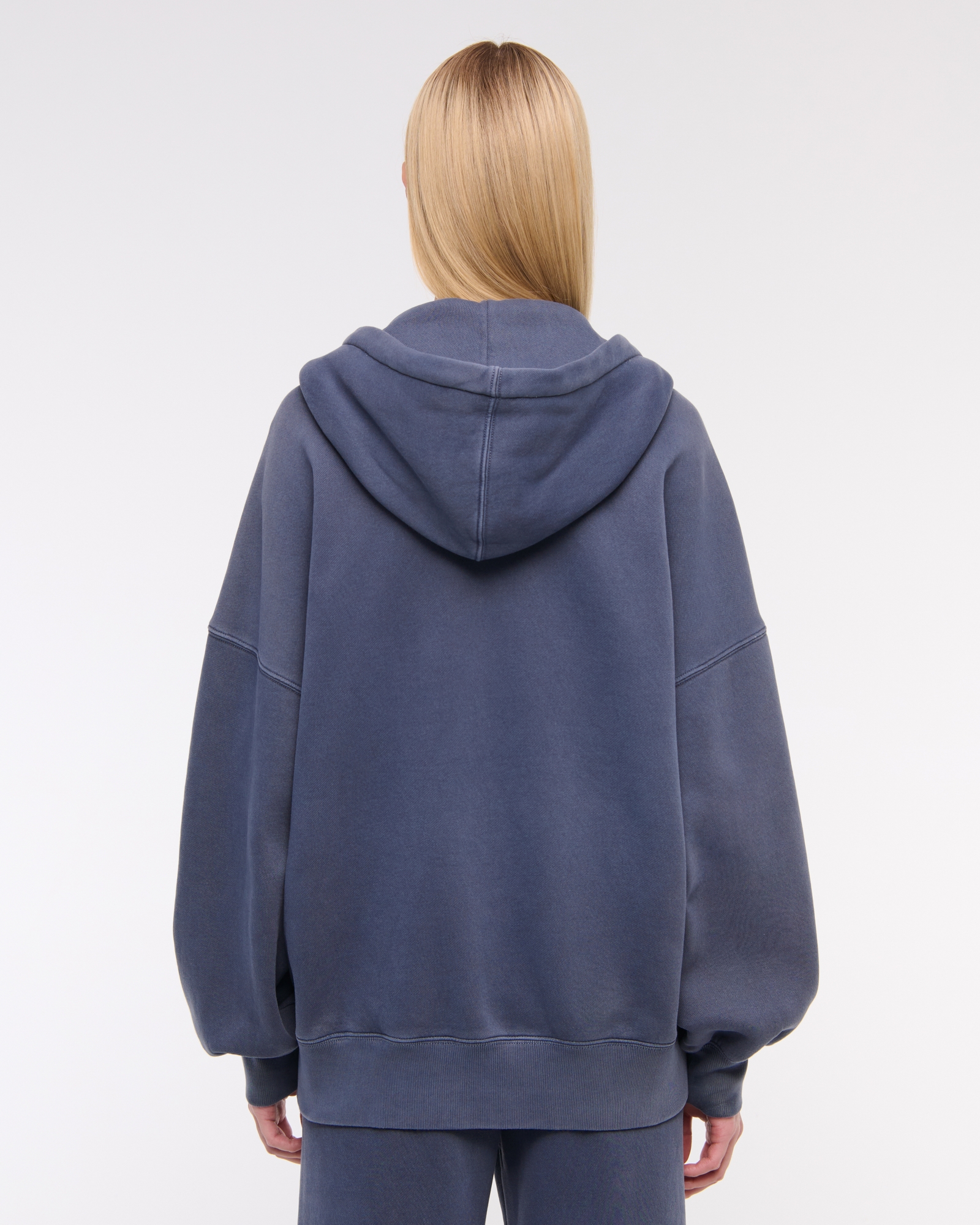 Oversized Sunday Hooded Full-Zip