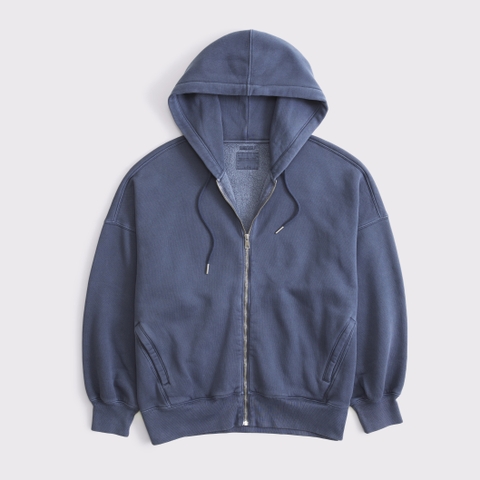 Женские топы Abercrombie & Fitch Oversized Sunday Hooded Full-Zip