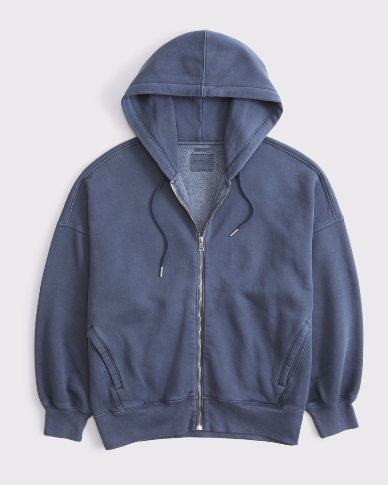 Women's Essential Oversized Sunday Hooded Full-Zip | Women's