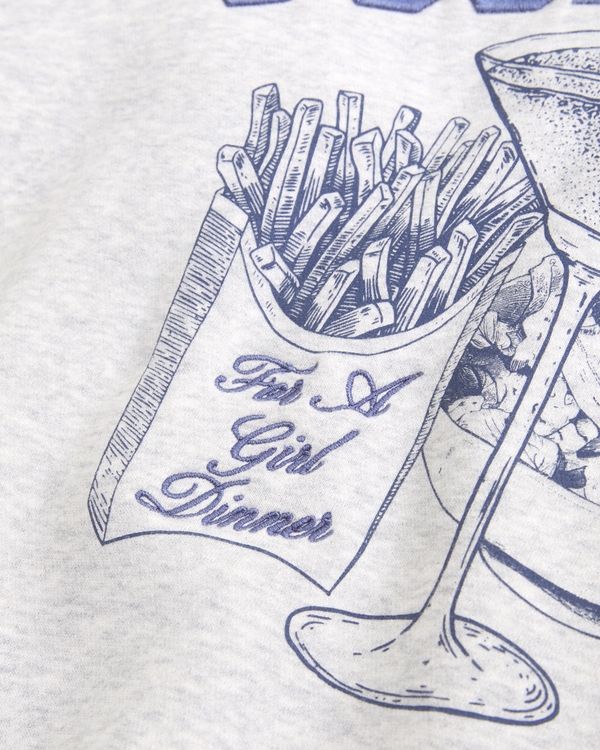 Women's Good Day Graphic Sunday Crew | Women's Tops | Abercrombie.com