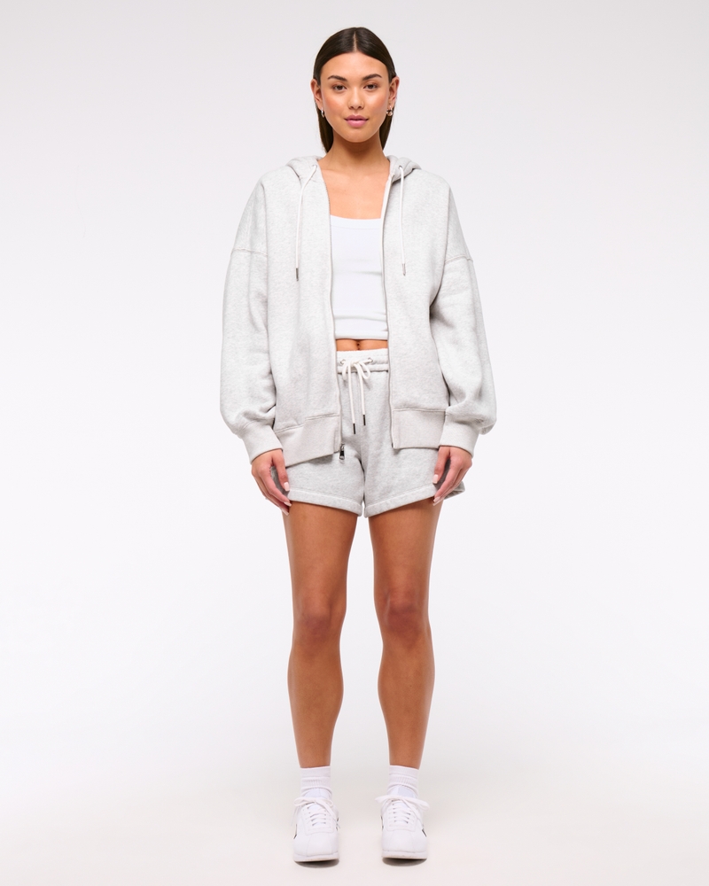 Essential Oversized Sunday Hooded Full-Zip