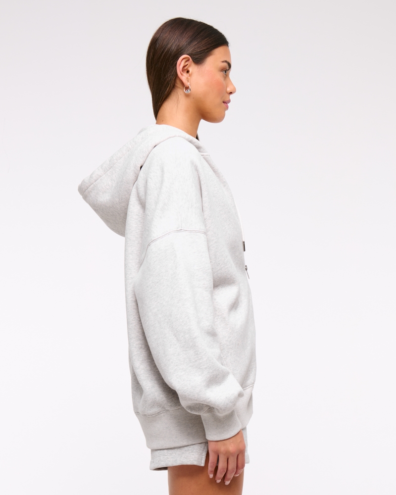 Essential Oversized Sunday Hooded Full-Zip