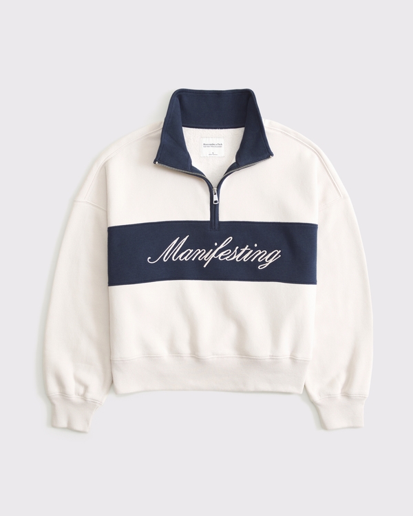 Women's Sunday Half-Zip | Women's Tops | Abercrombie.com