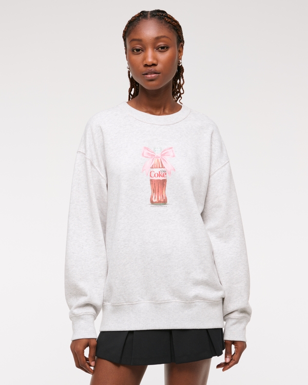 Womens long crew neck sweatshirts sale