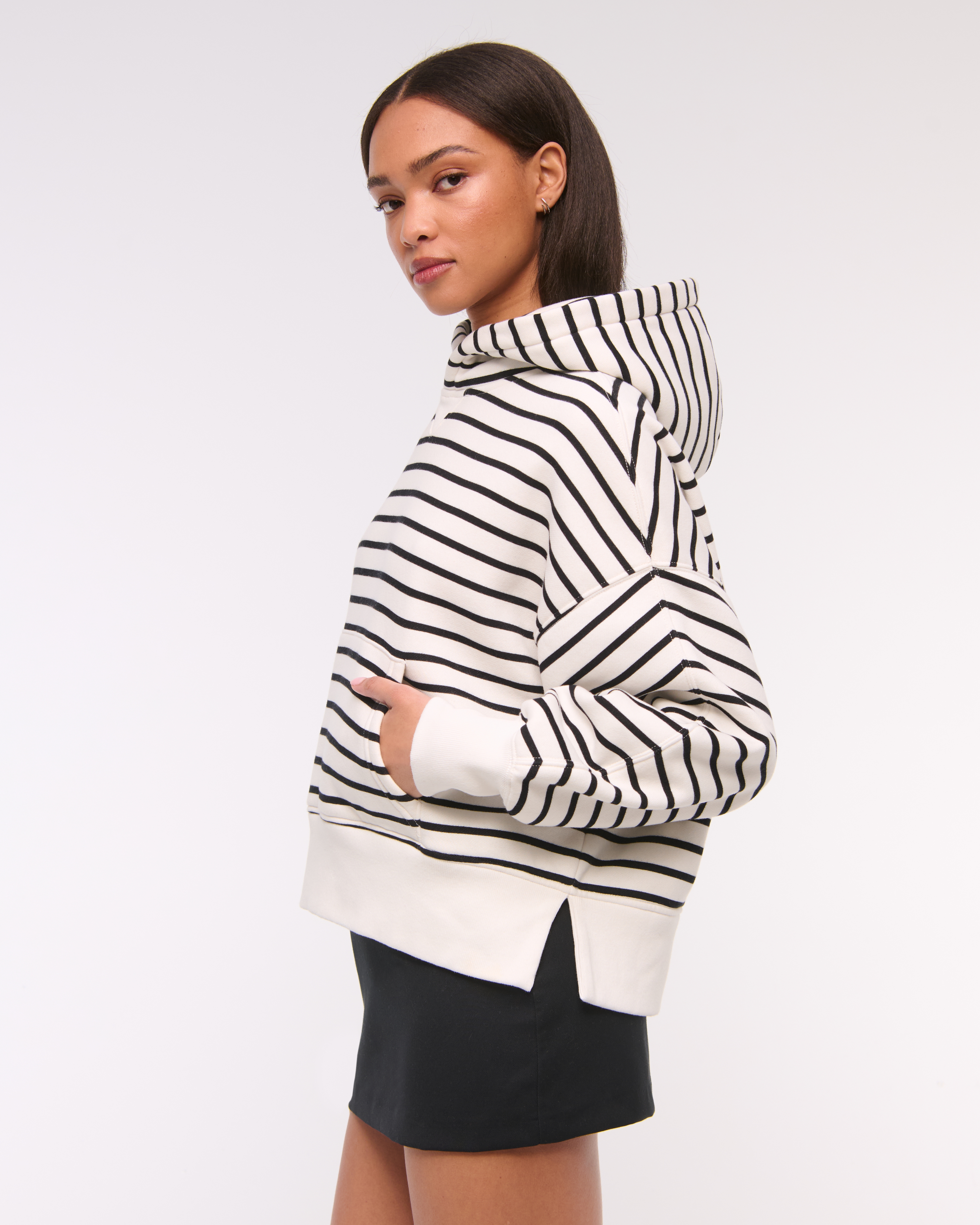 Abercrombie & Fitch Essential Hoodie In Sand