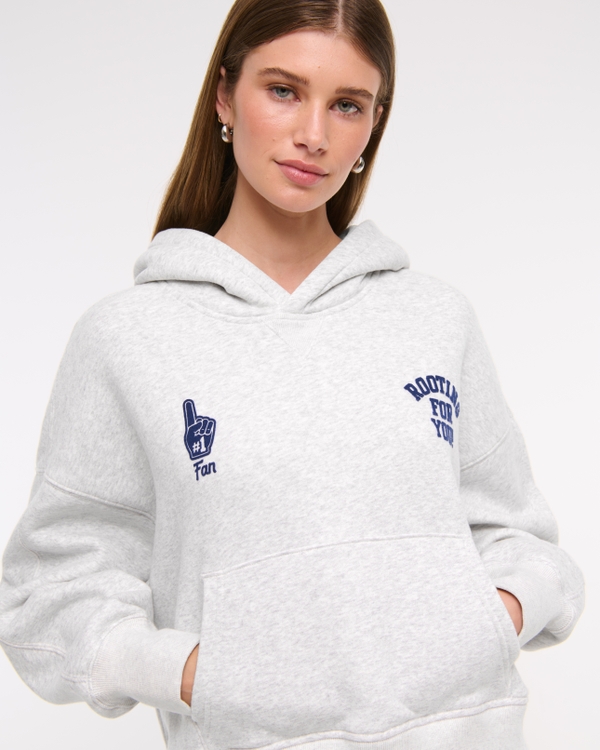 Graphic Hoodie, Light Gray view 2