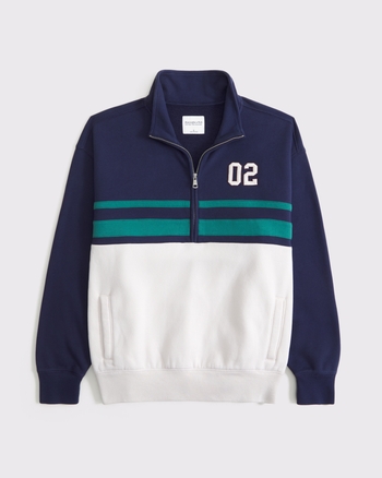 トップス interim VINTAGE FADE HALF ZIP INTERIM/VINTAGE FADE HALF ZIP COLLAR SWEAT SHIRT (NASU)