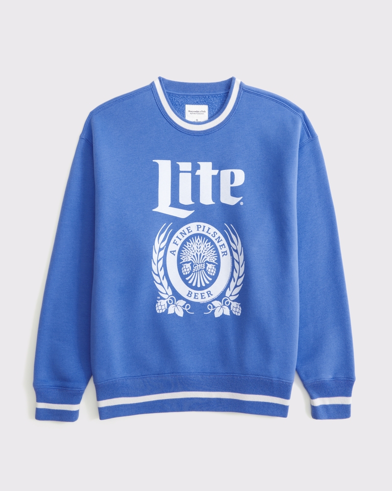 ★Abercrombie & Fitch★ミラー ライト グラフィックスウェット Women's Miller Lite Oversized Sunday Crew | Women's Tops