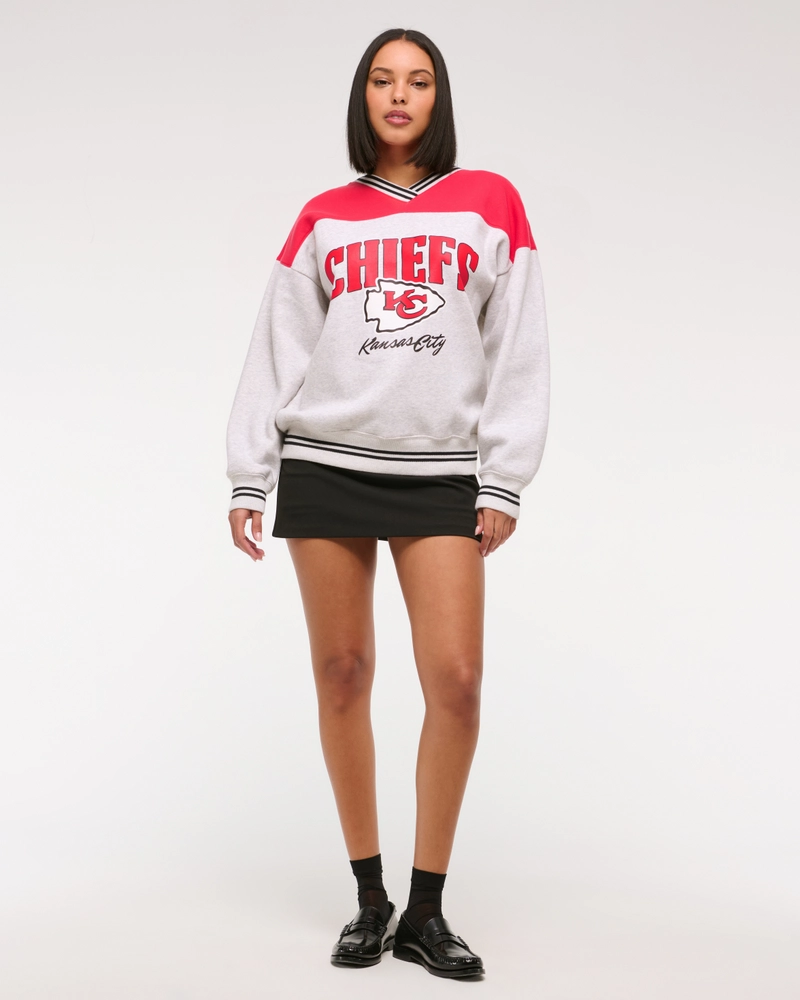 Kansas City Chiefs Graphic Vintage Sunday Crew
