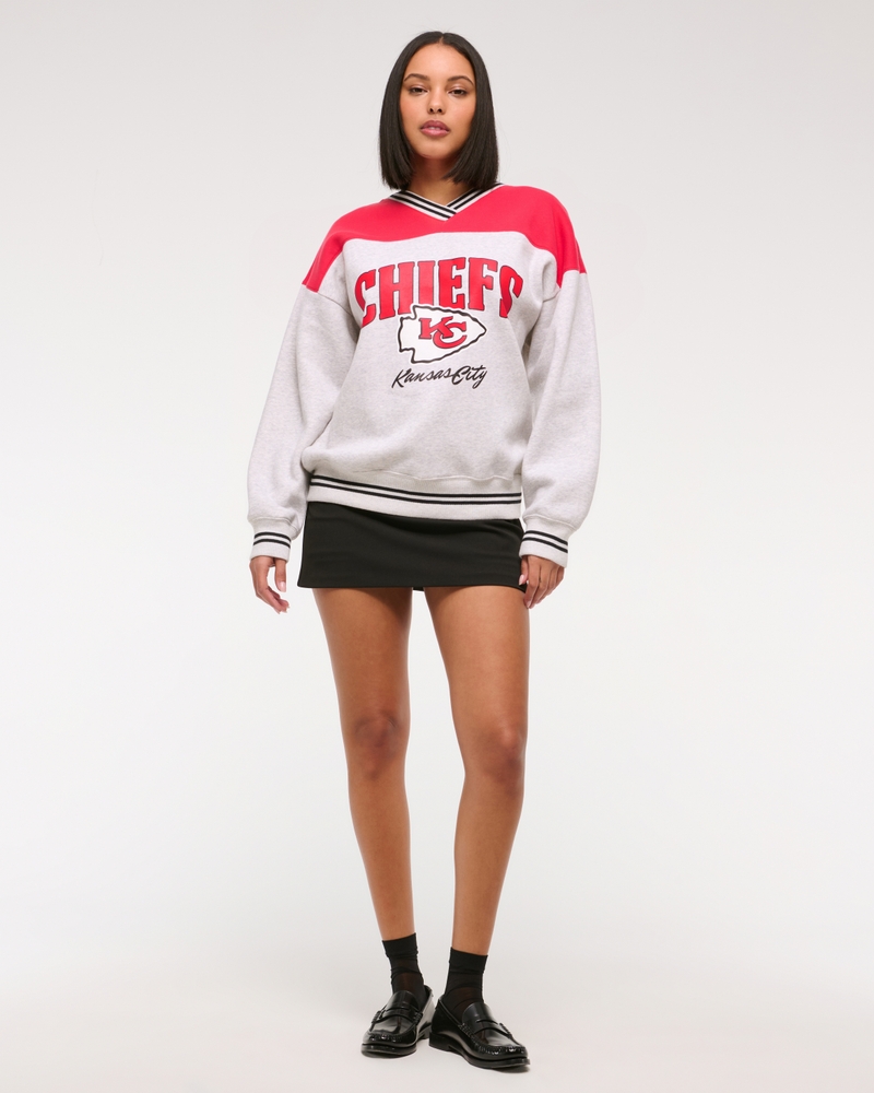 Kansas City Chiefs Graphic Vintage Sunday Crew