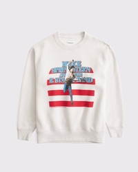 Bruce Springsteen Oversized Sunday Crew