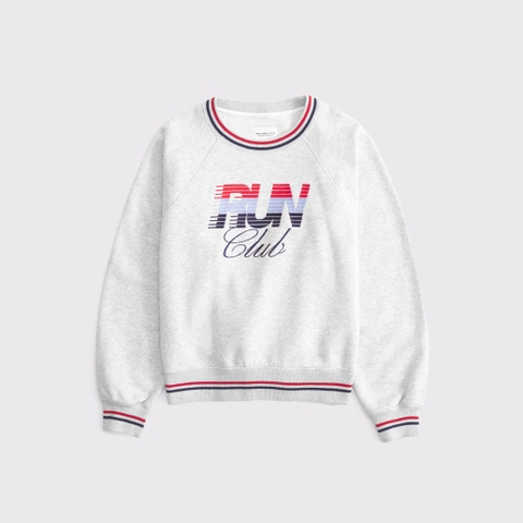 Женские свитеры Abercrombie & Fitch Run Club Graphic Crew