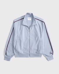 French Terry Mockneck Full-Zip