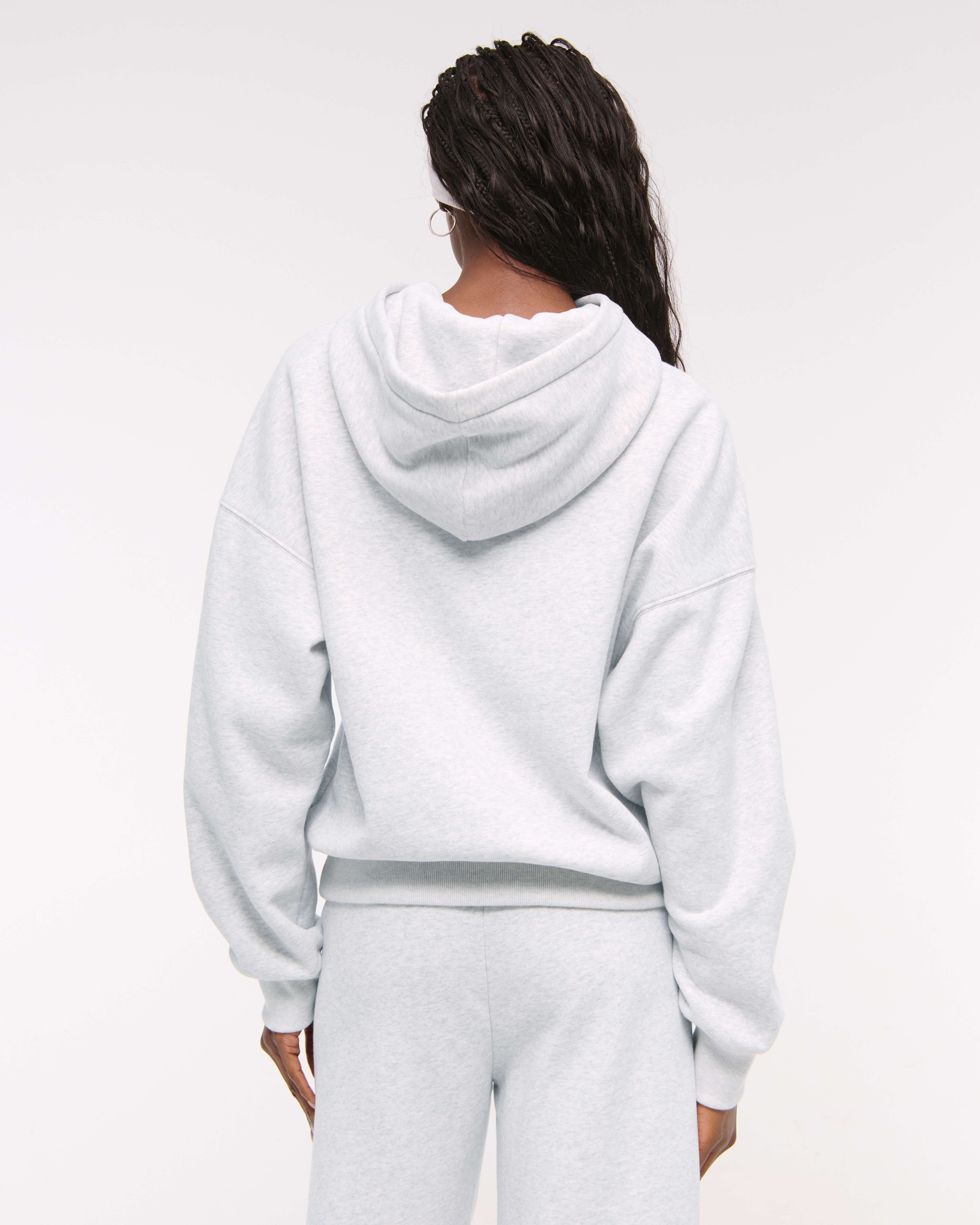 Abercrombie & Fitch Sunday Hoodie In Gray