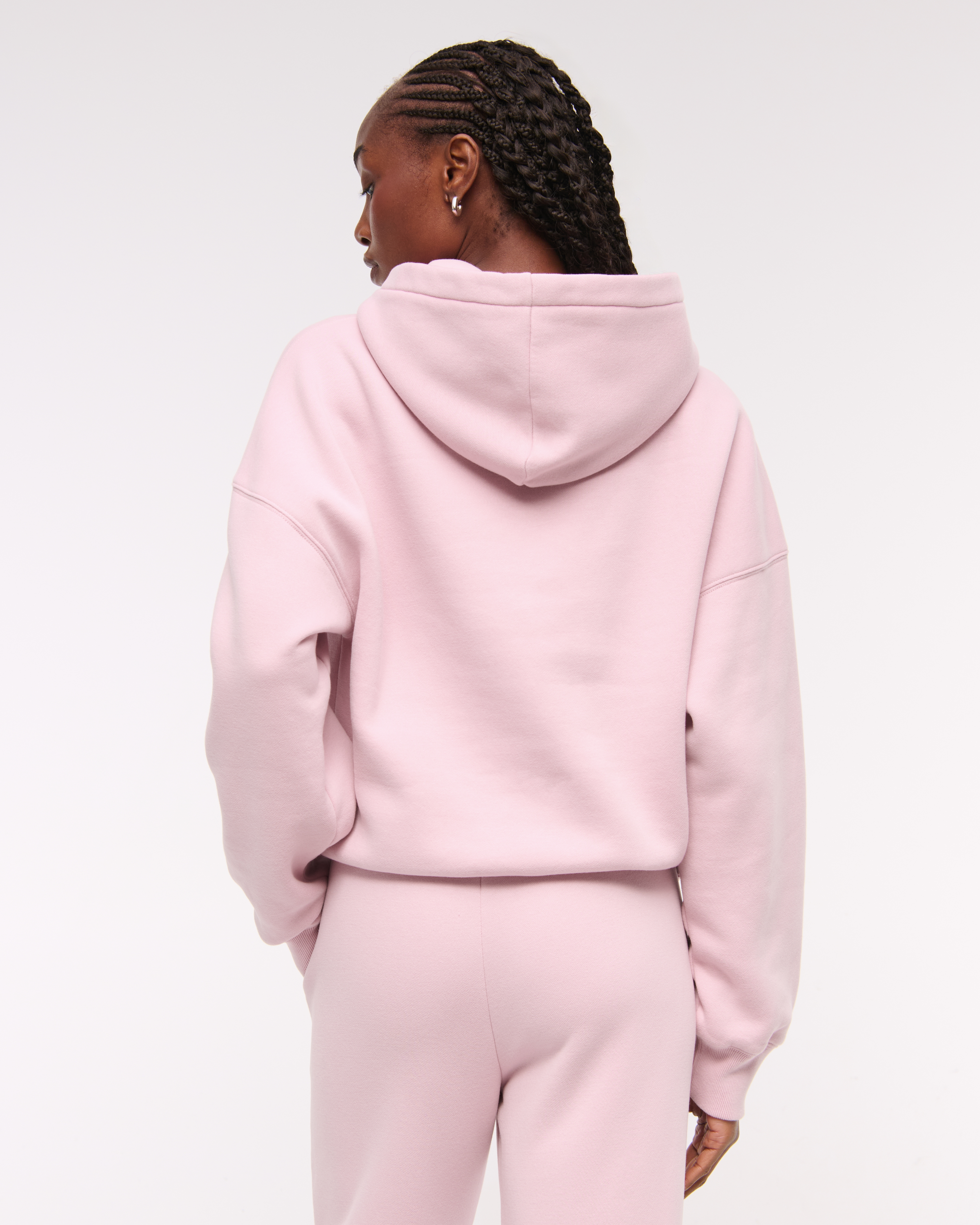 Abercrombie & Fitch Sunday Hoodie In Purple