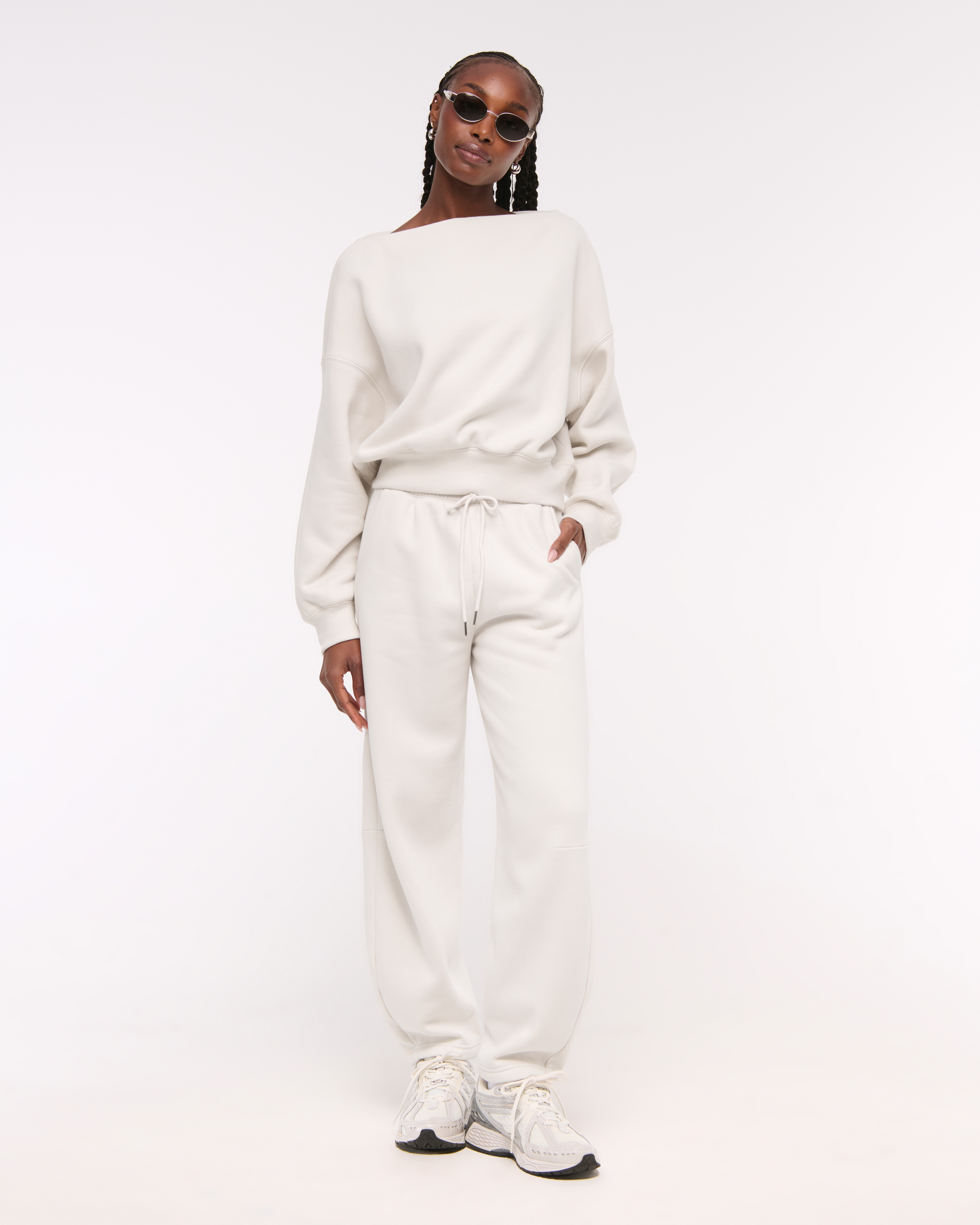 Abercrombie & Fitch Sunday Slash Top In Sand