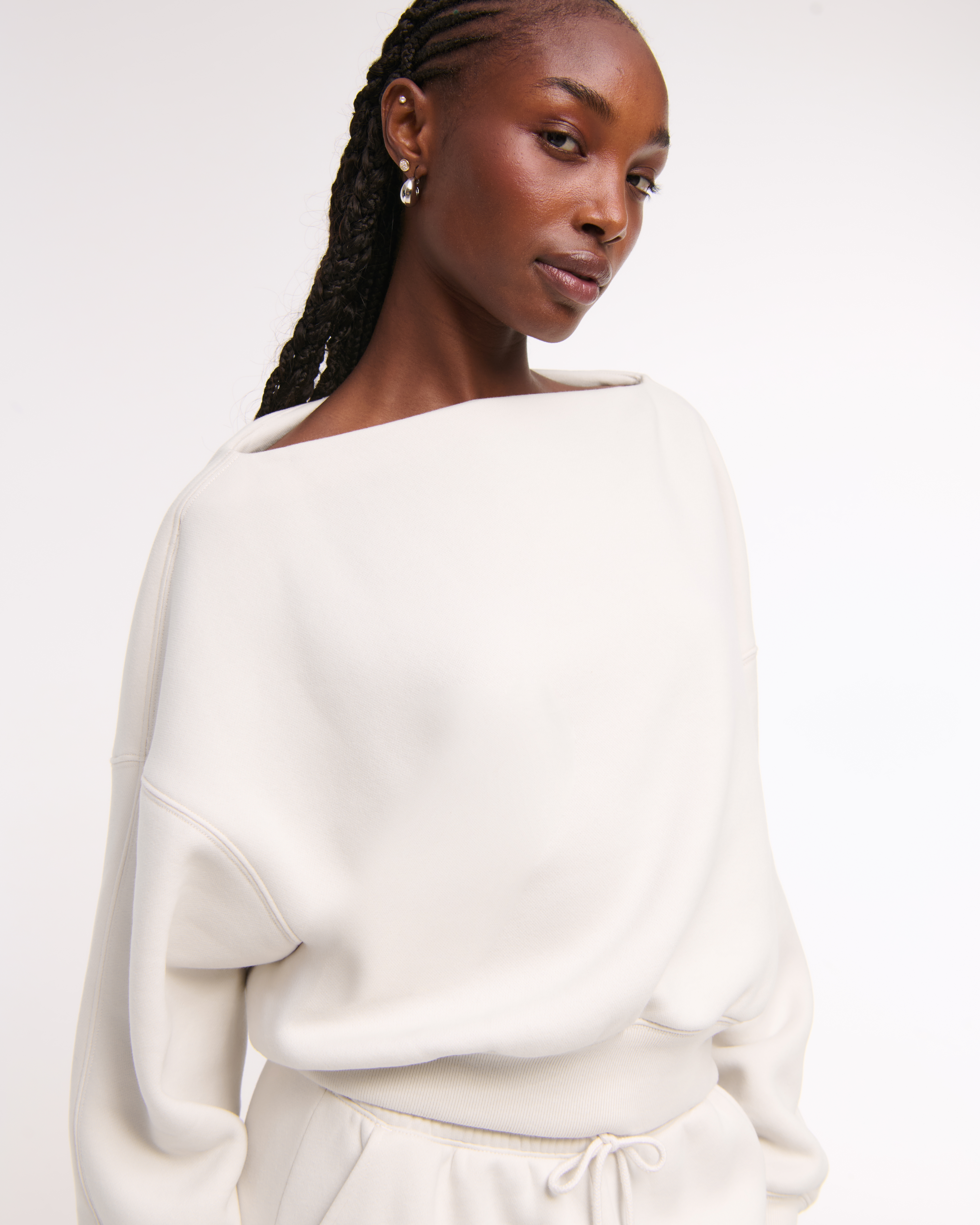 Abercrombie & Fitch Sunday Slash Top In Sand