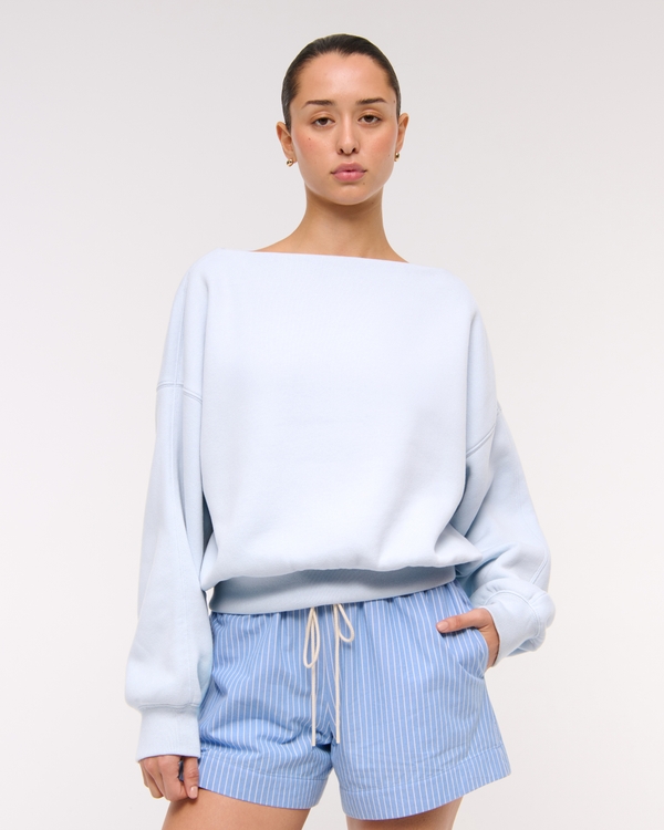 Sunday Slash Top, Light Blue view 2