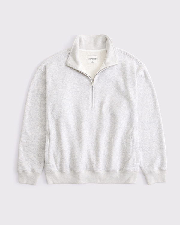 Vintage Sunday Half-Zip, Light Gray view 1