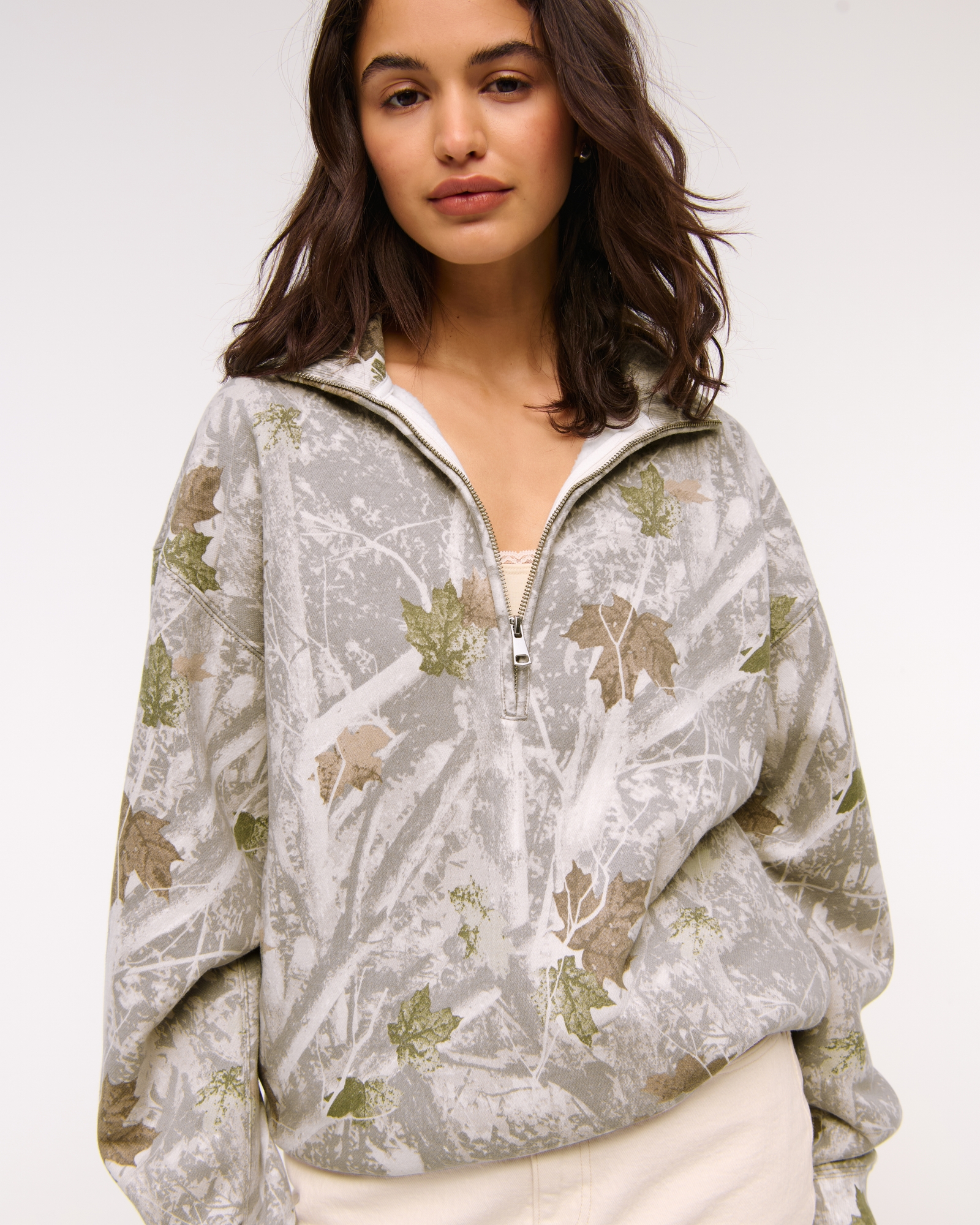 Women's Sunday Half-Zip | Women's Tops | Abercrombie.com
