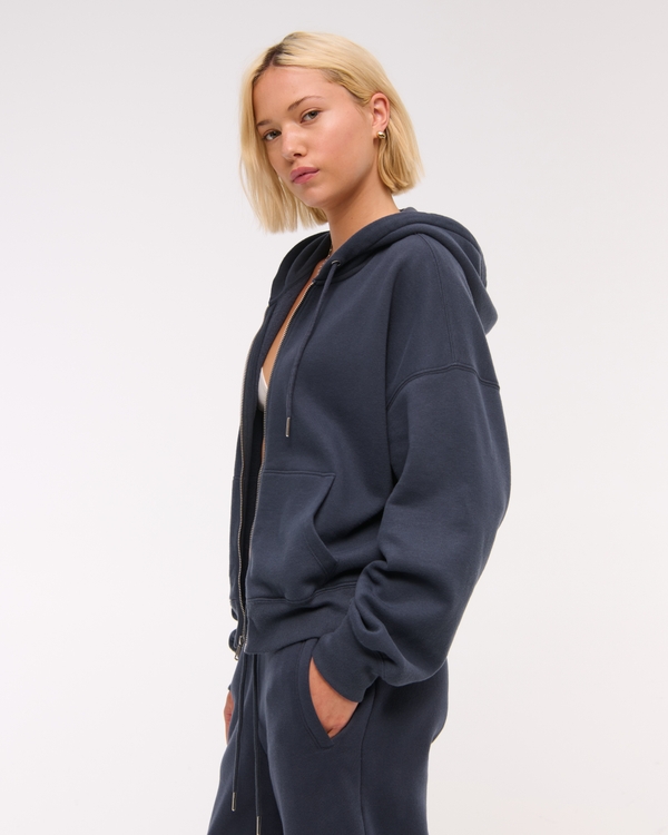 Women's Sunday Hooded Full-Zip | Women's Clearance | Abercrombie.com