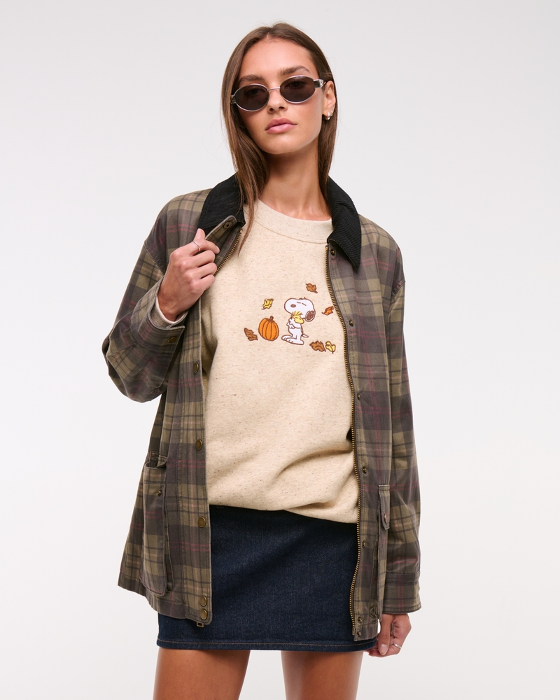 Snoopy Graphic Vintage Sunday Crew