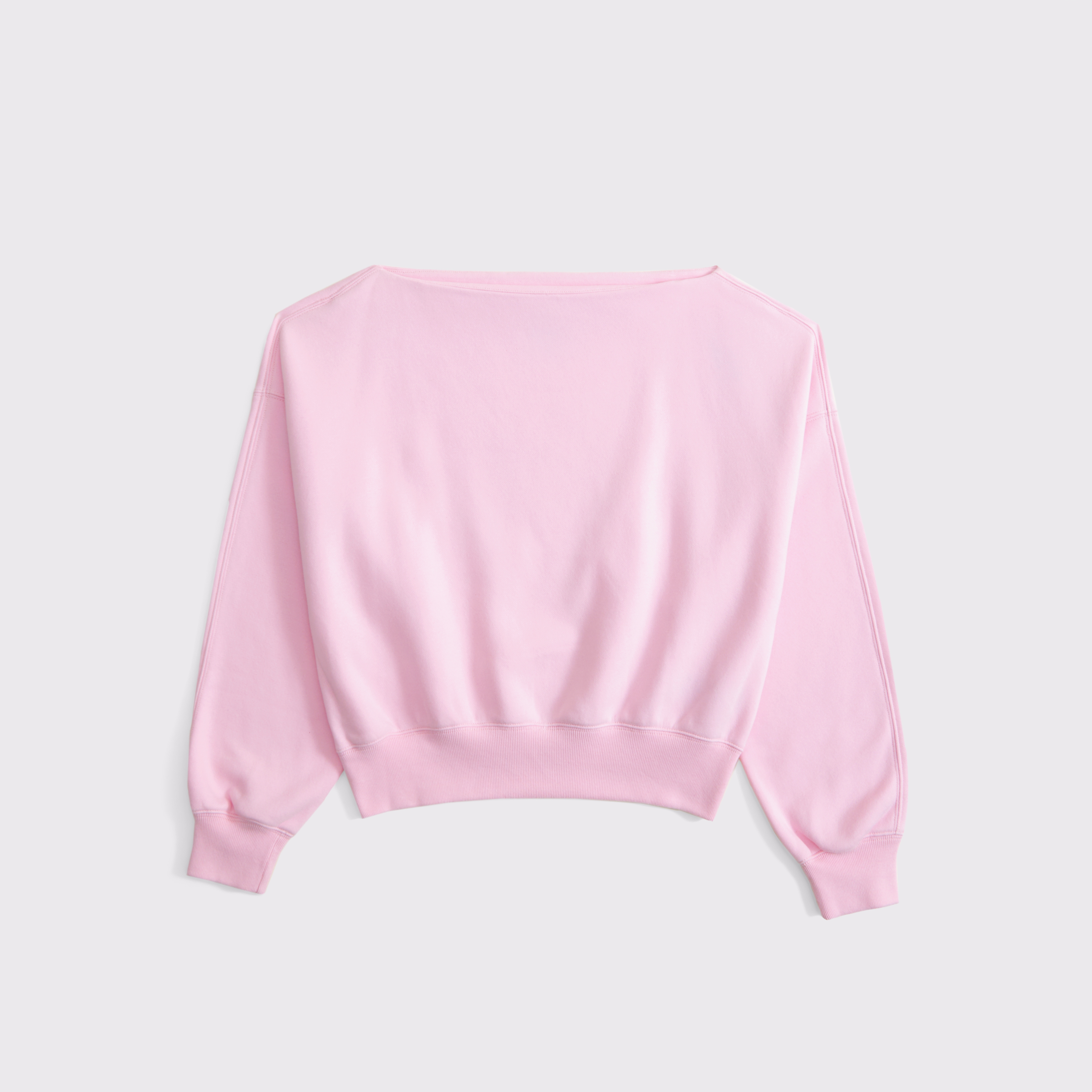 Abercrombie & Fitch Sunday Slash Top In Pink