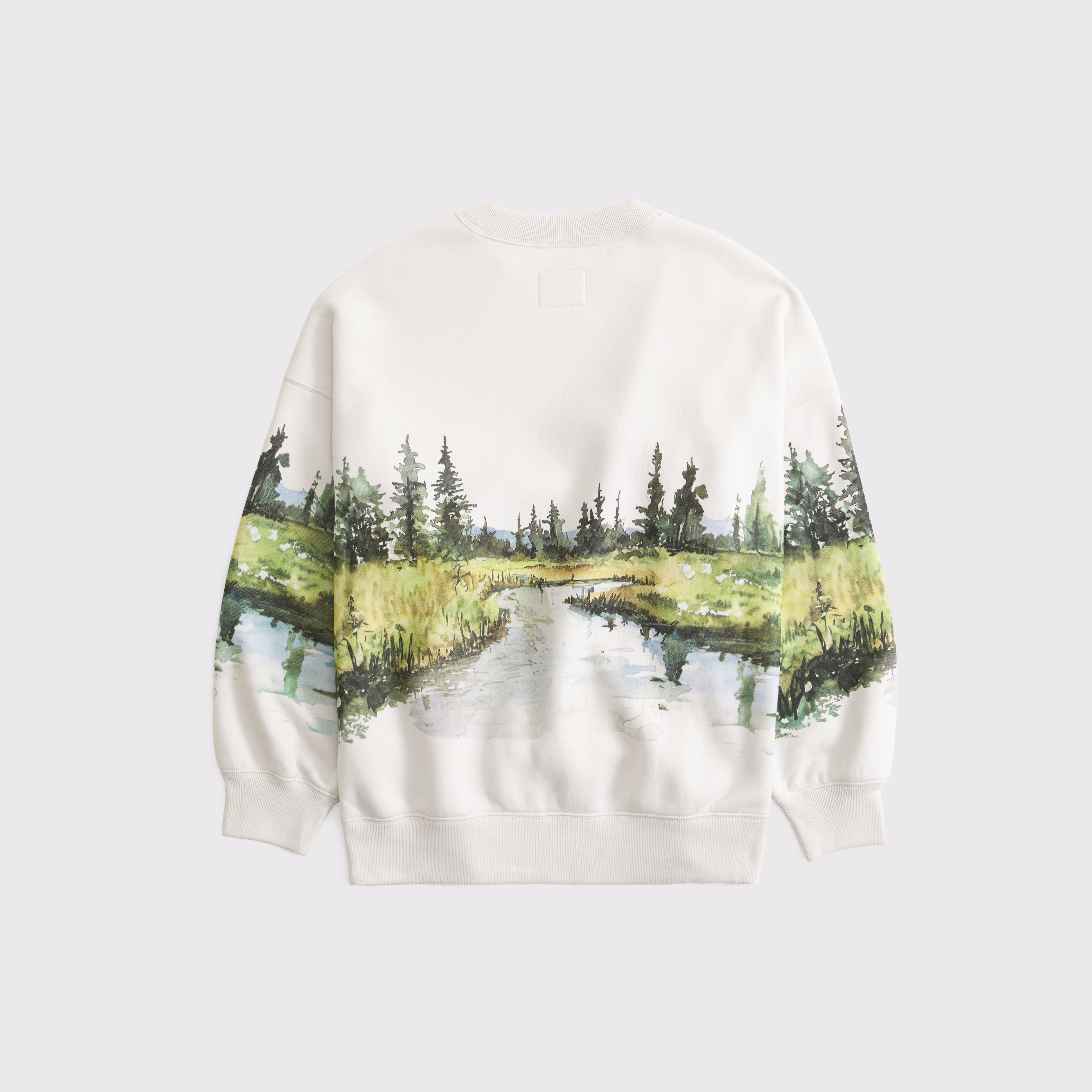 Women's Wildlife Graphic Oversized Sunday Crew | Women's