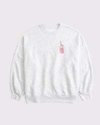 Diet Coke Graphic Oversized Sunday Crew