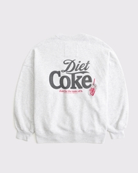 Diet Coke Graphic Oversized Sunday Crew