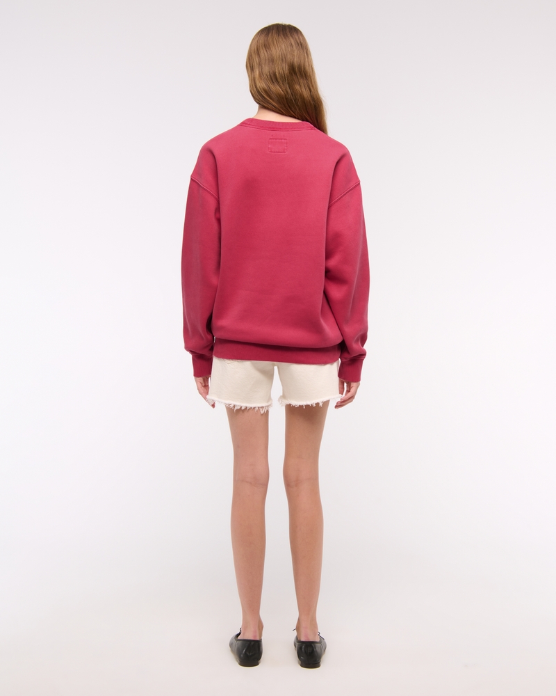 Nantucket Graphic Oversized Sunday Crew