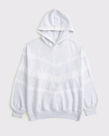 トップス Cotton lace heart sweatshirt Lace Heart Sweatshirt – Myrtle