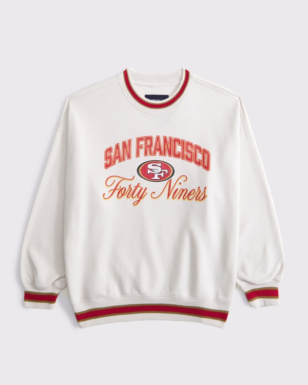 【ホワイト】【5/】NFL 49ers スウェットシャツ ホワイト】【5/】NFL 49ers スウェットシャツ 【公式通販】