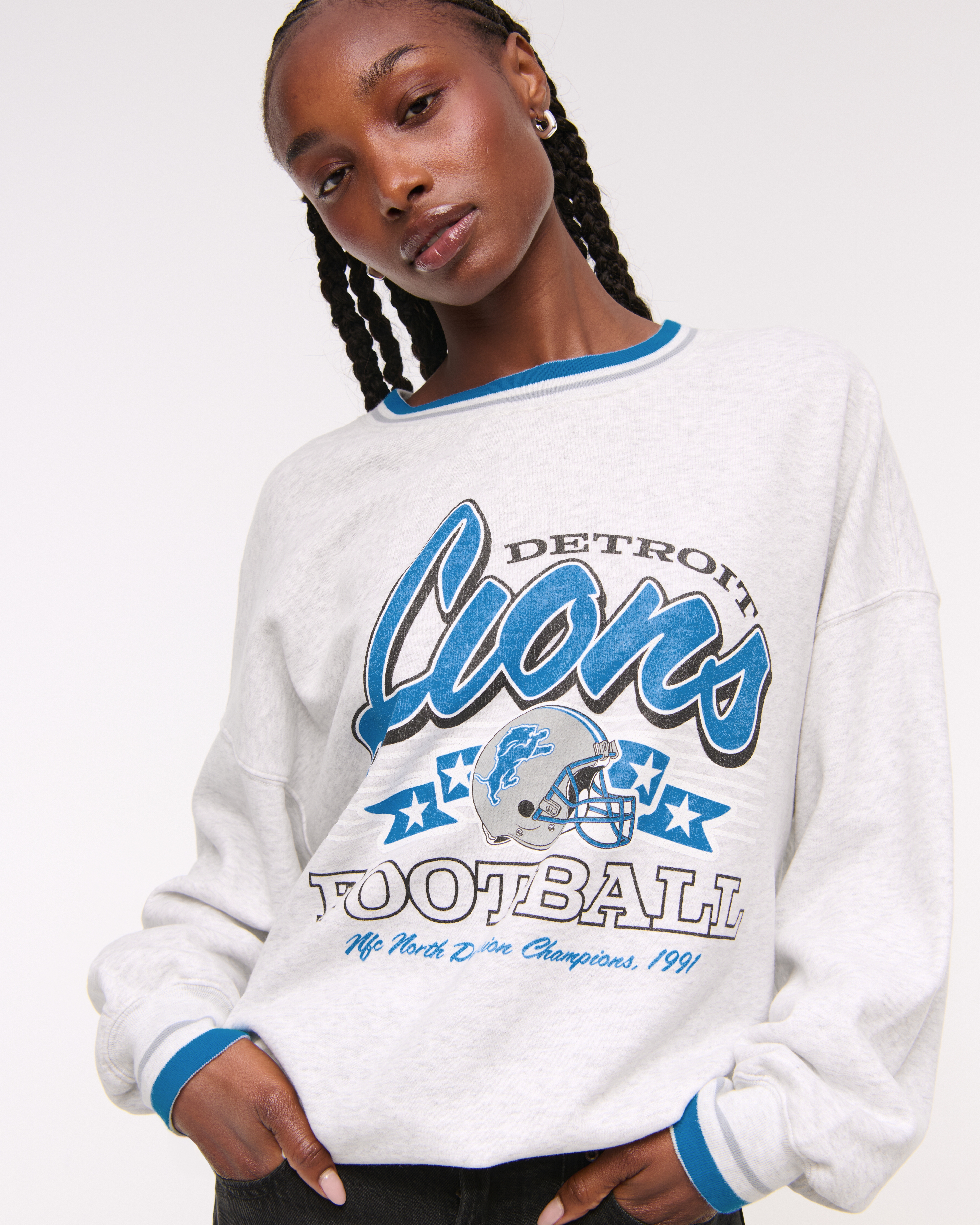 Abercrombie & Fitch Detroit Lions  Sunday Crew