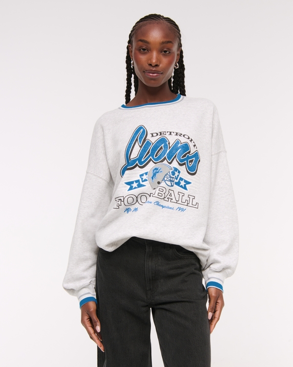 Detroit Lions Vintage Sunday Crew